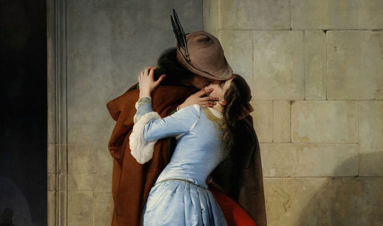 Il bacio dipinto da Hayez è il simbolo dei romantici