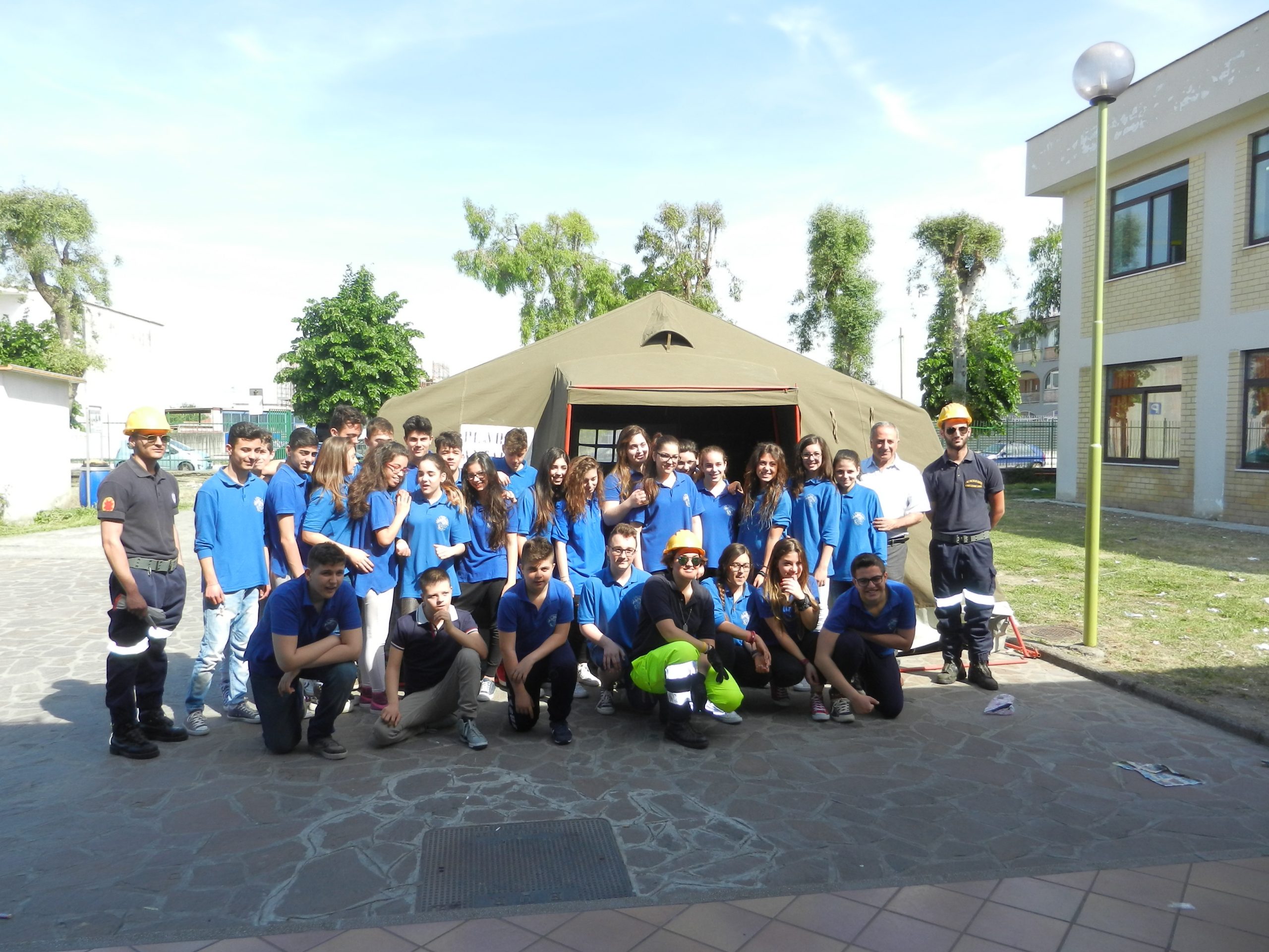 Volla: a scuola di Protezione Civile