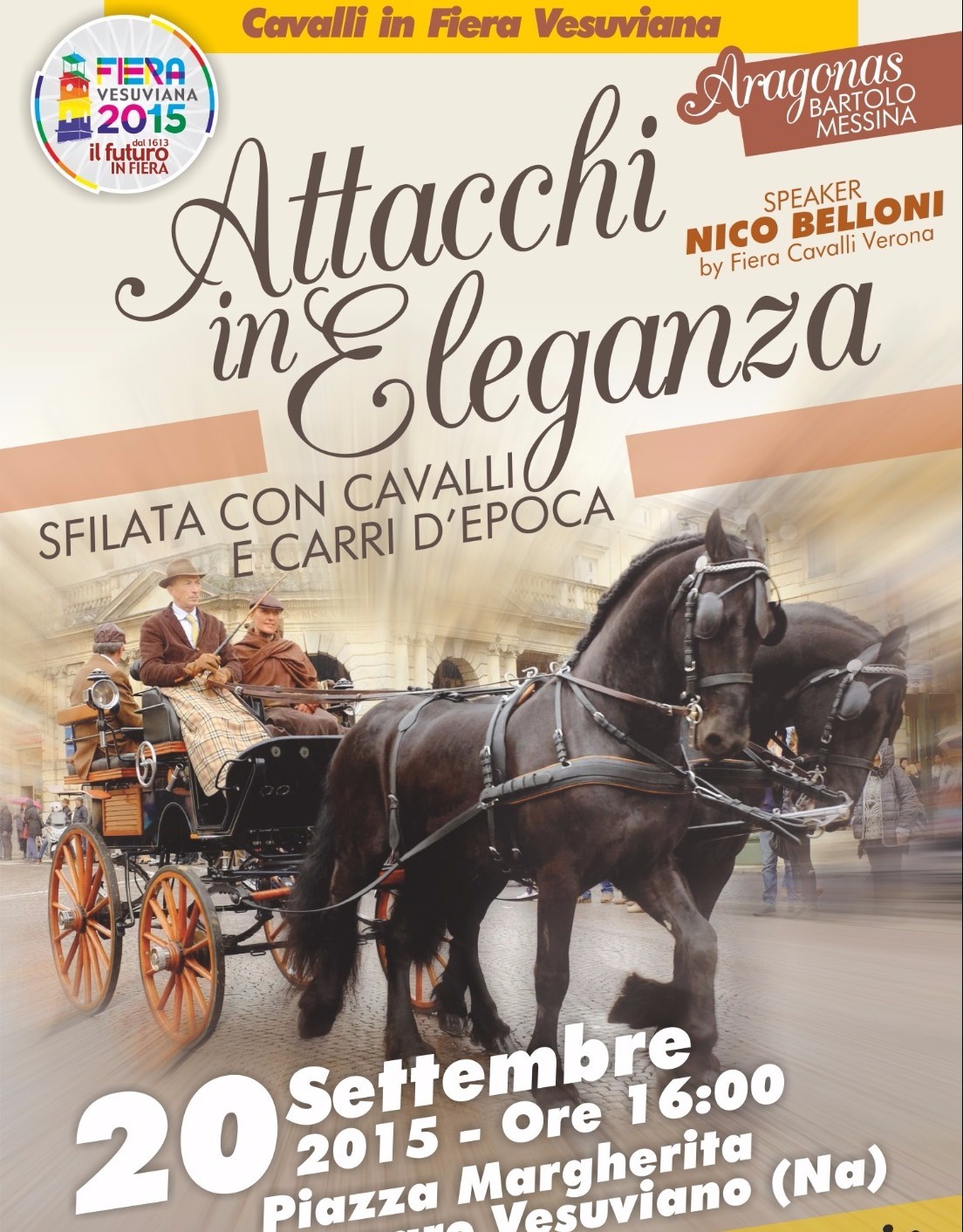 San Gennaro Vesuviano, la Fiera 2015 un’edizione monumentale. Tra i protagonisti, il cavallo San Gennaro Vesuviano, la Fiera 2015 un’edizione monumentale. Tra i protagonisti, il cavallo