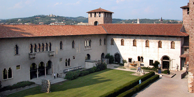Il museo civico di Castelvecchio, a Verona