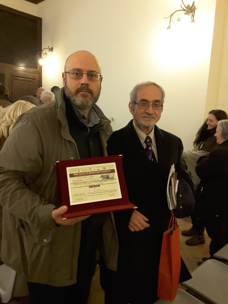 Premio “Giuseppe Ripa” al giornalista de ilMediano.it Ciro Teodonno
