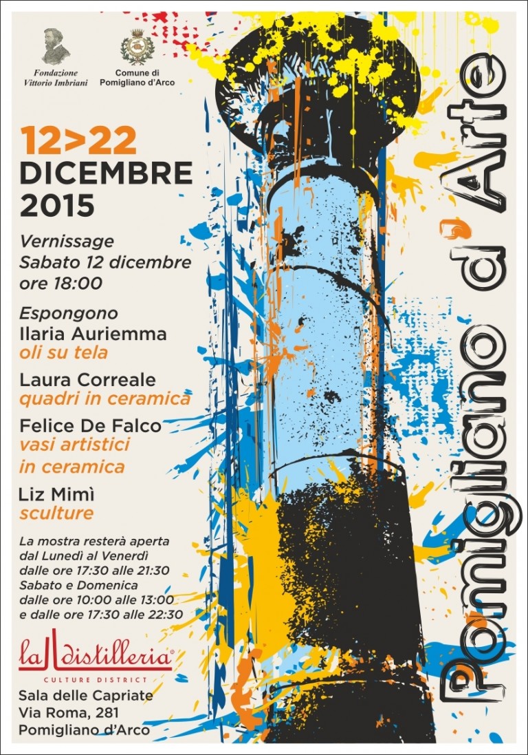 Eventi Natalizi, in cartellone il vernissage promosso dalla Fondazione Imbriani con il Comune di Pomigliano d’Arco