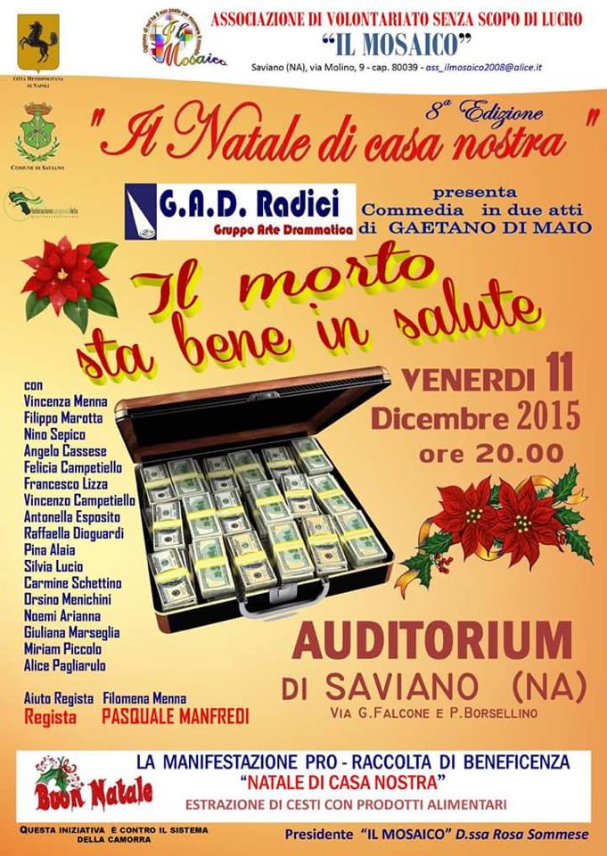 Saviano: un Natale all’insegna della solidarietà per gli alluvionati del Sannio