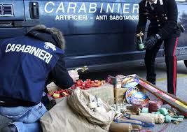 Somma Vesuviana: 250 chili di fuochi in casa