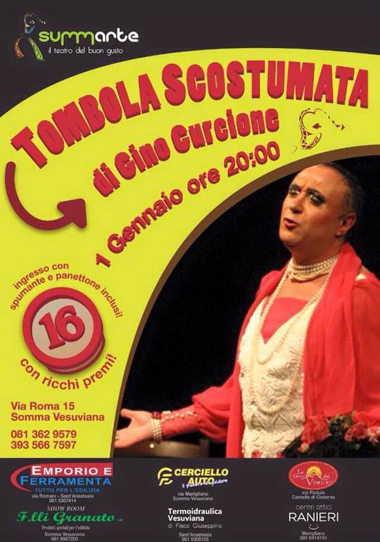 Somma Vesuviana: al Teatro Summarte è tempo di “Tombola Scostumata”