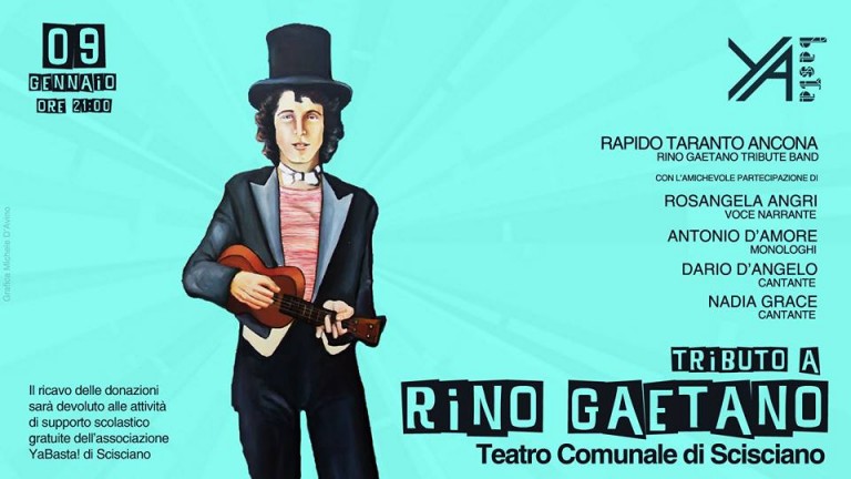 Scisciano: tributo a Rino Gaetano