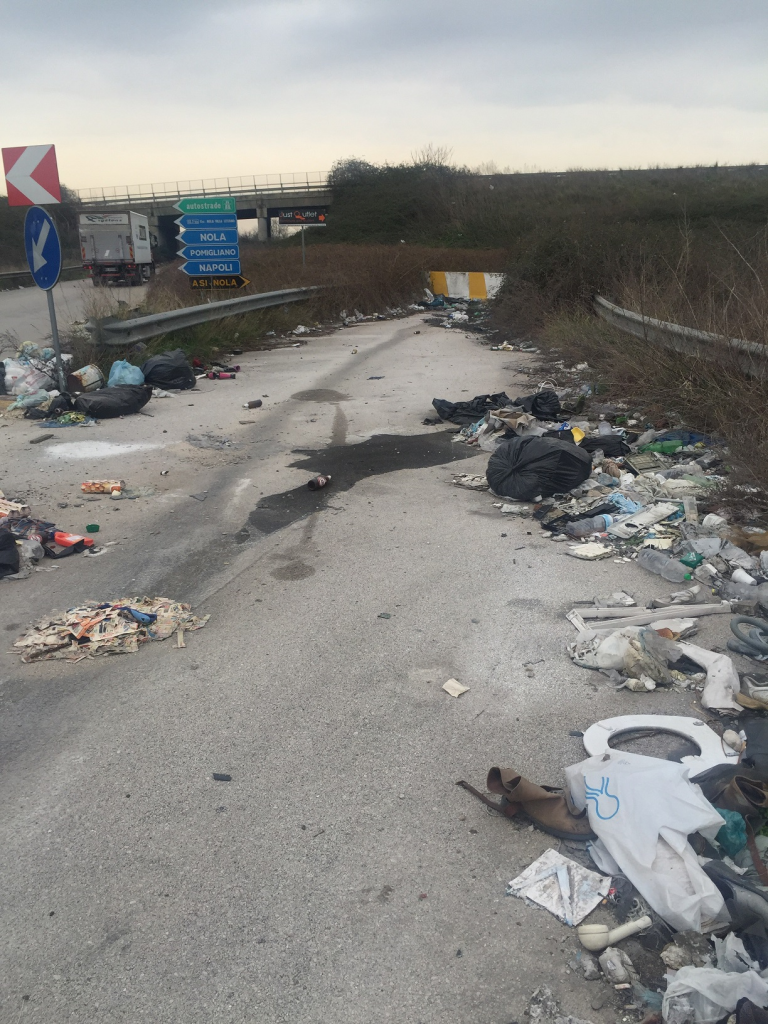 Nola: Iniziati i lavori per la sicura viabilità di Boscofangone