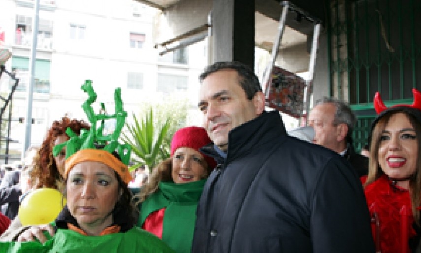 Napoli: de Magistris a Scampia, città d’amore