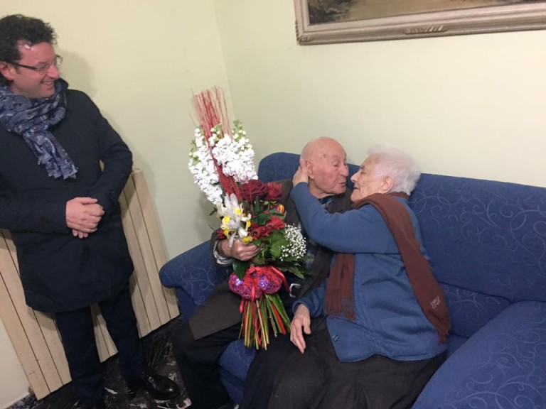 Maddalena e Mauro: 73 San Valentino insieme ad Acerra