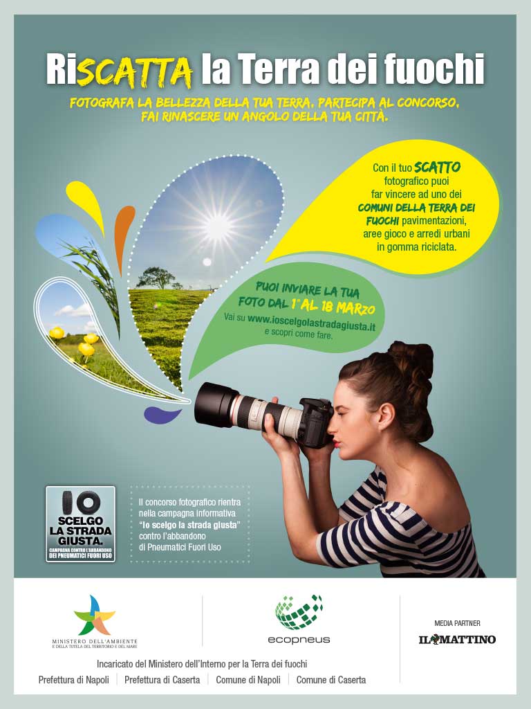 RiScatta la Terra dei fuochi Il contest fotografico che fa rinascere un angolo della tua città