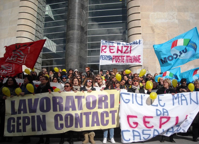 Luigi Di Maio nel corteo dei lavoratori Gepin: tutto pronto per dopodomani. A Napoli