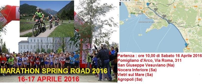 Pomigliano, ecco la supermaratona “duo”, a piedi e in bici: 120 chilometri fino ad Agropoli e ritorno