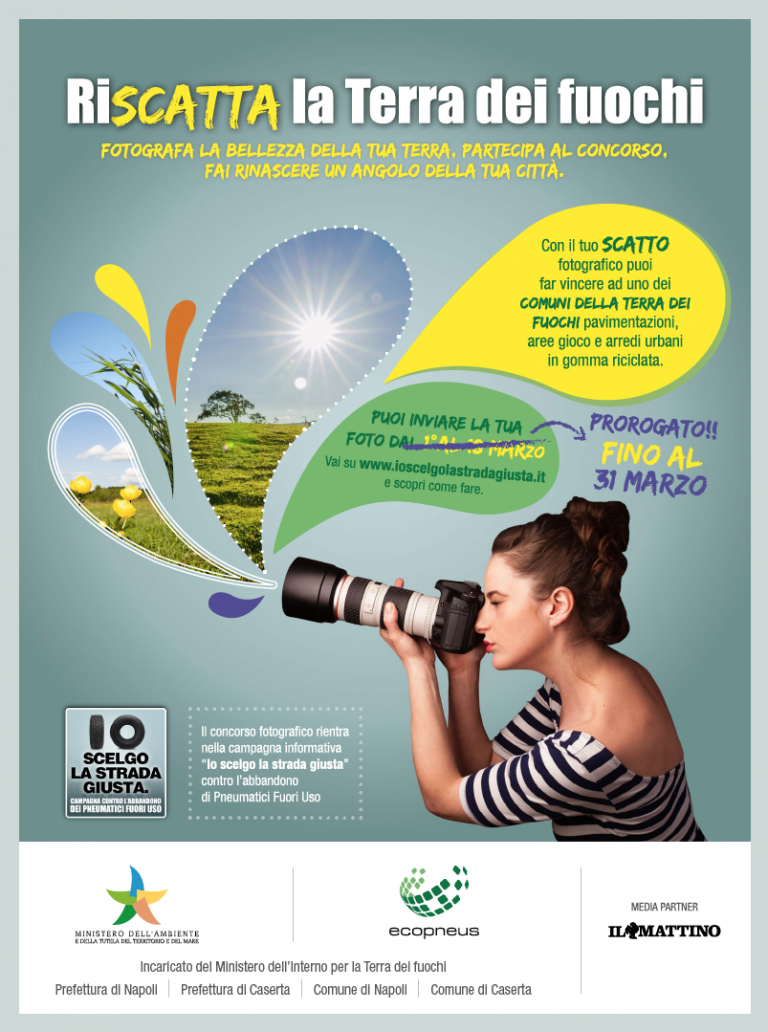 RiScatta la Terra dei fuochi: contest fotografico per far rinascere un angolo della tua città