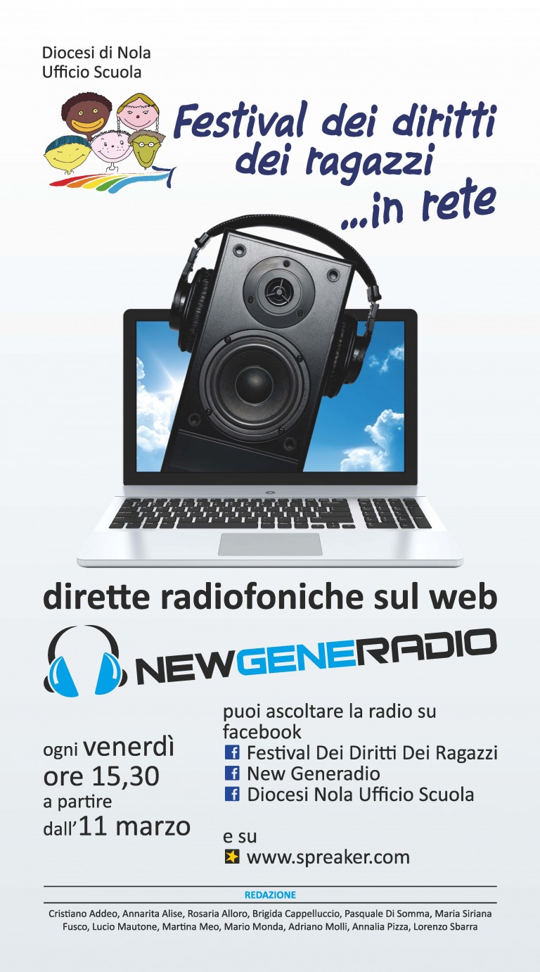 Nola: al via le dirette di “Newgeneradio”, la webradio promossa dall’Ufficio Scuola della diocesi di  Nola