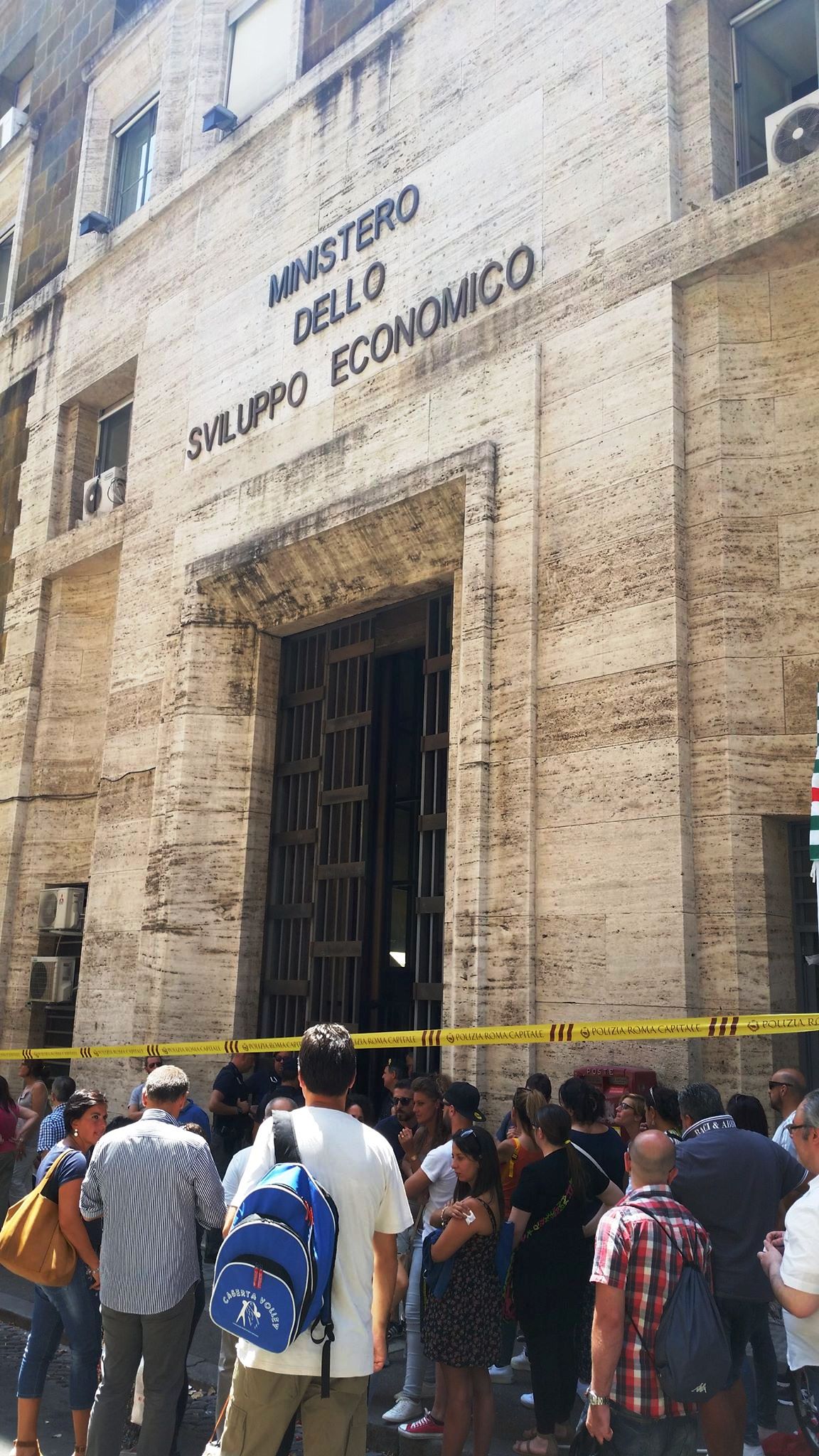 Gepin, un recente sit in dei lavoratori al Mise