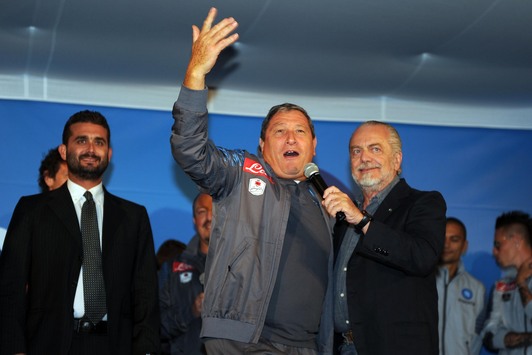 Starace, magazziniere del Napoli (foto tratta dal sito della società sportiva calcio Napoli)