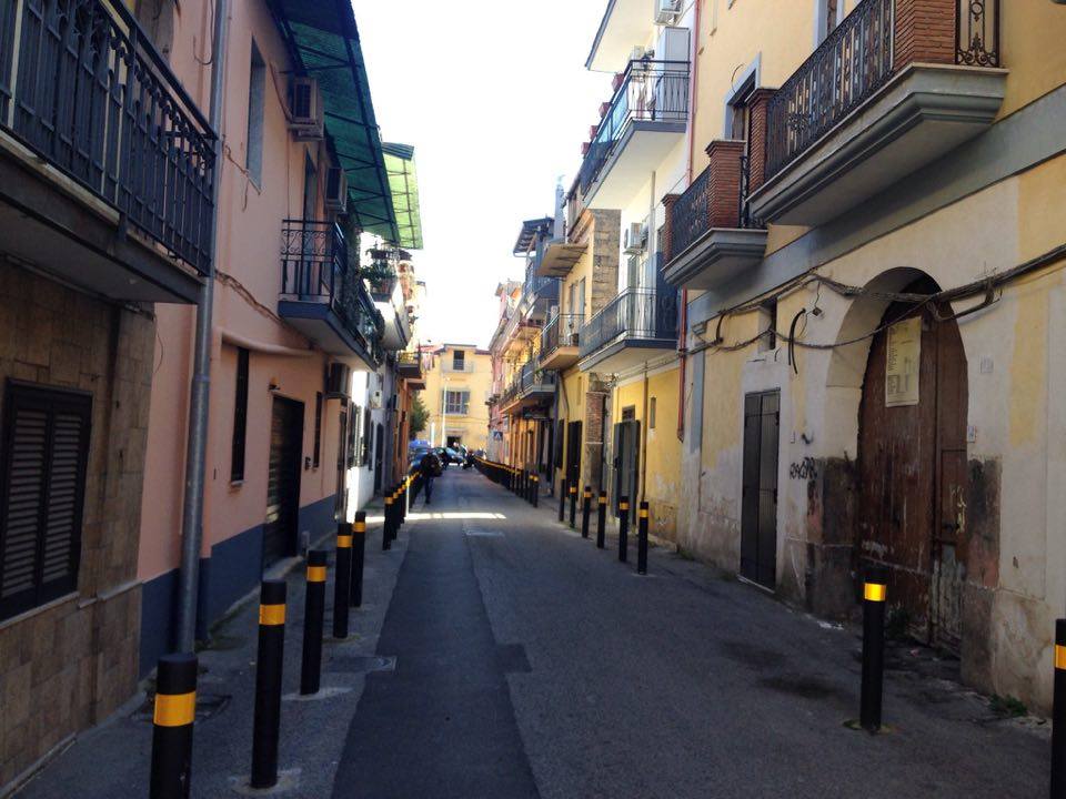 Acerra, il punto in cui c'è stata la sparatoria