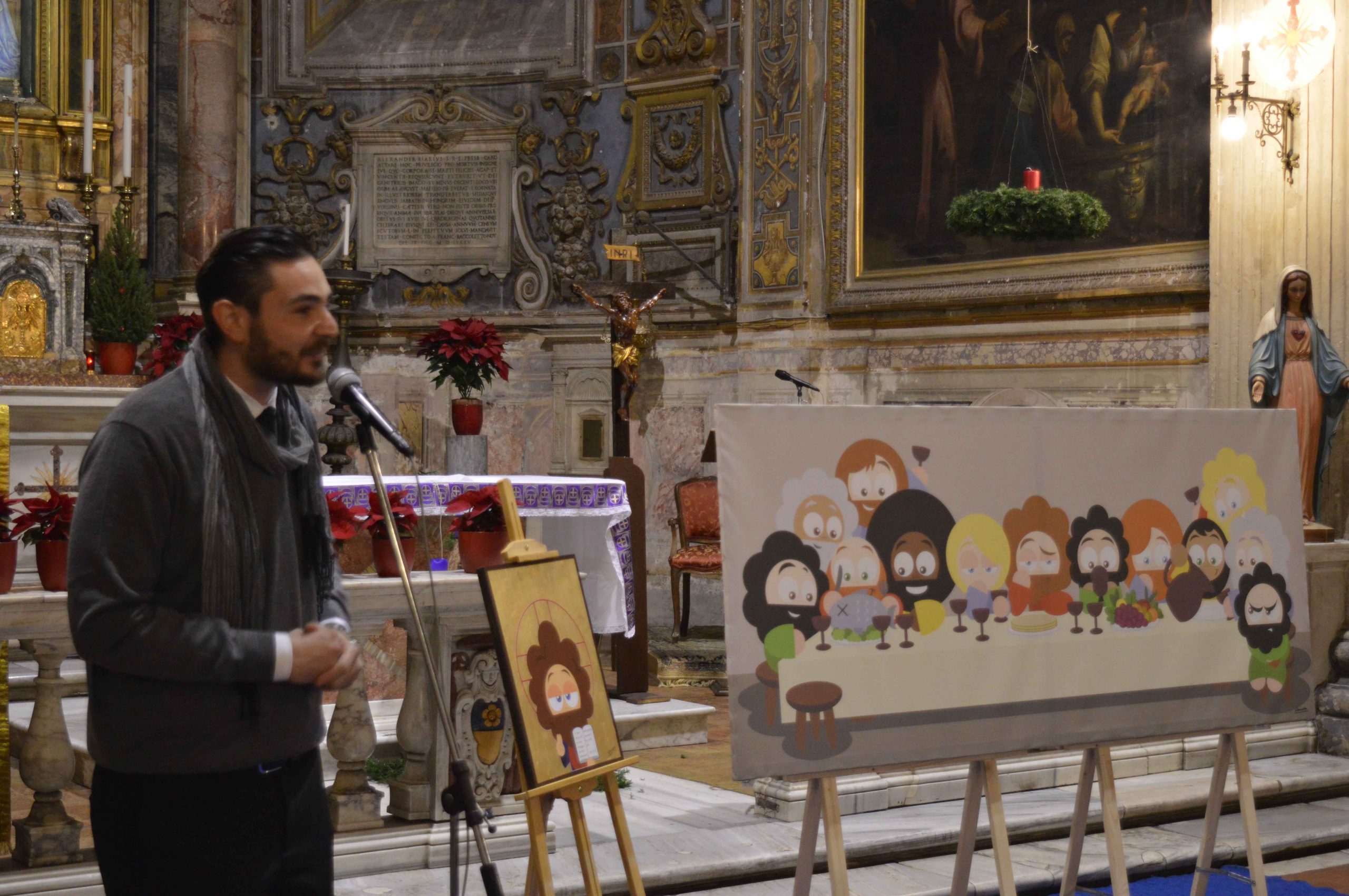 Paolo Gallinaro "Catholicism Wow" a Roma Paolo Gallinaro "Catholicism Wow" a Roma