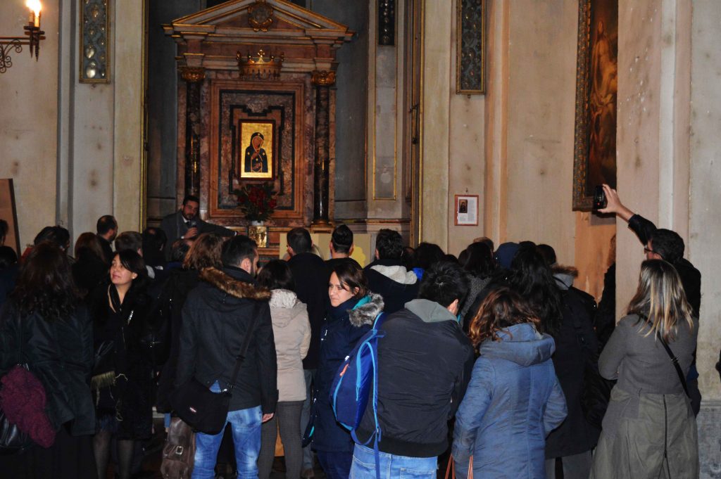 Paolo Gallinaro "Catholicism Wow" a Roma: i visitatori alla prima