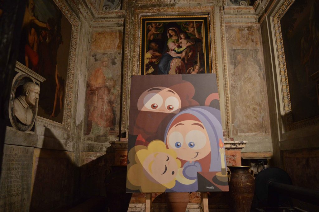 Paolo Gallinaro "Catholicism Wow" a Roma: la Natività