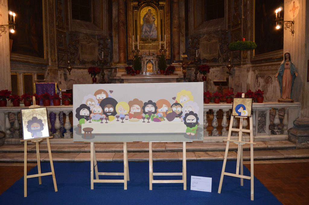 Paolo Gallinaro "Catholicism Wow" a Roma: Ultima Cena