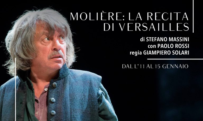 Al Teatro “Bellini” di Napoli,  Paolo Rossi interpreta un geniale e incasinato Molière.