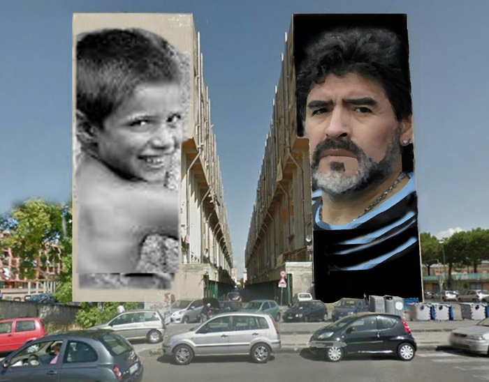 A San Giovanni a Teduccio il più grande murales di Maradona