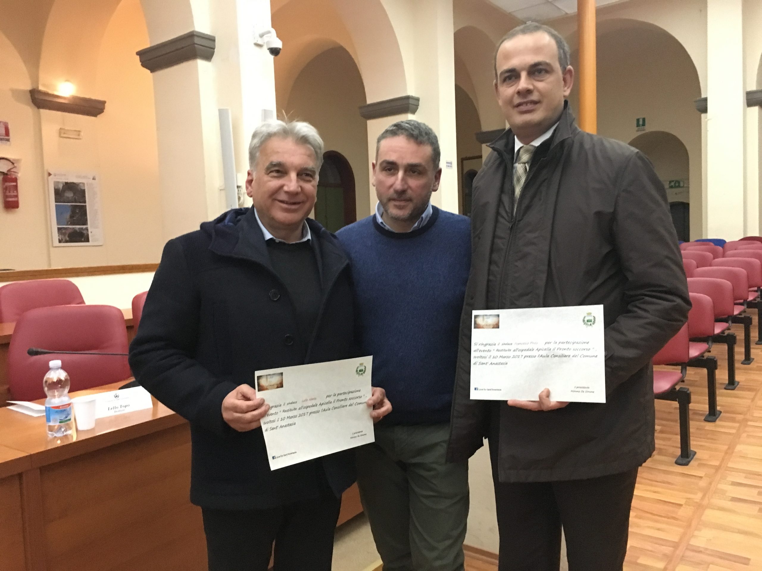 Sant’Anastasia, tavolo dei sindaci per l’Apicella