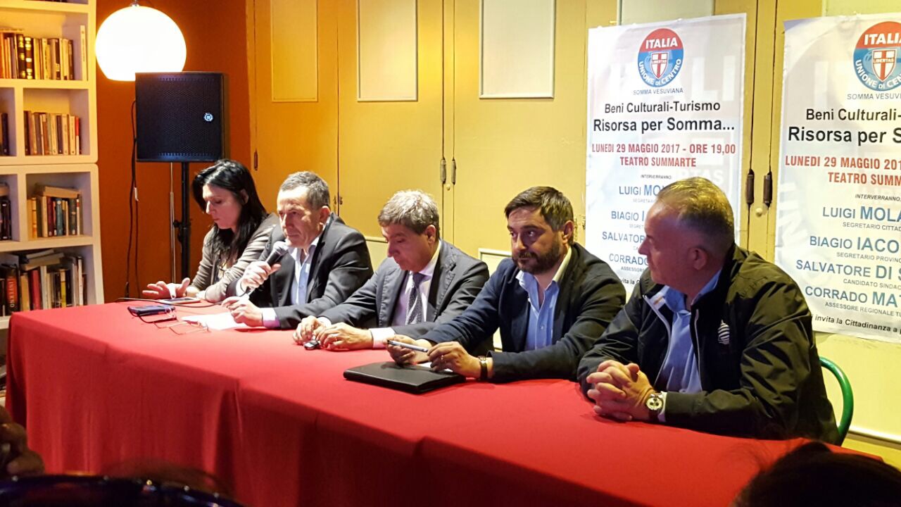 Somma Vesuviana, Beni Culturali e Turismo: l’Udc accoglie in città l’assessore regionale Matera