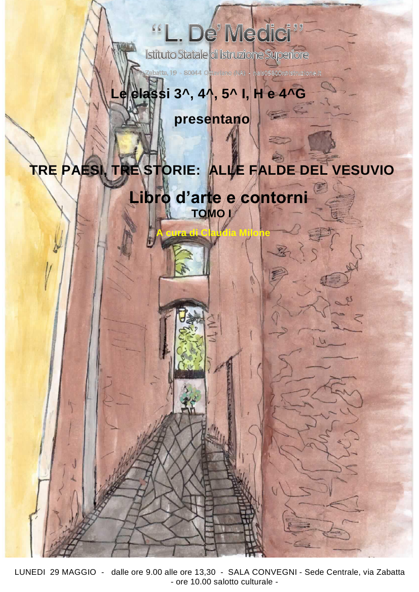 Ottaviano, il trionfo delle idee: il “libro d’arte” degli alunni dell’Istituto Alberghiero “L. de’ Medici”