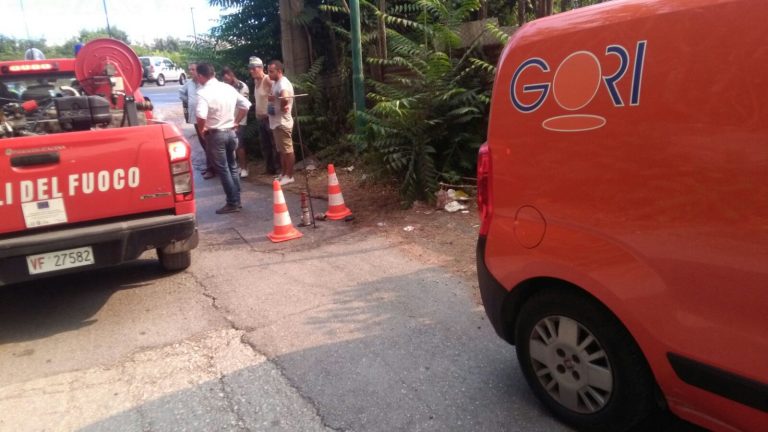 Emergenza incendi. La Gori crea punti straordinari di fornitura idrica