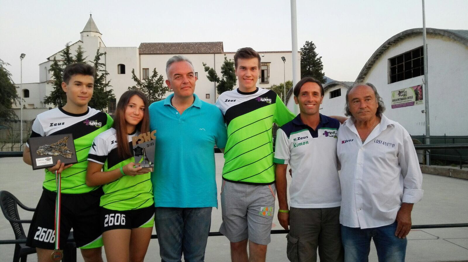 Somma Vesuviana, festeggiamenti alla Somma Skating School