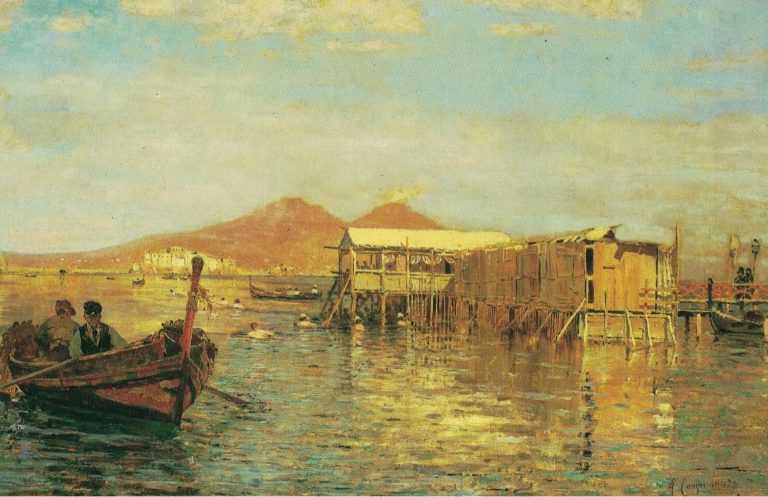 La moda dei “bagni a mare” nella Napoli della “Belle ‘Epoque”, tra posteggiatori, guappi, venditori di fichi e turchi napoletani.