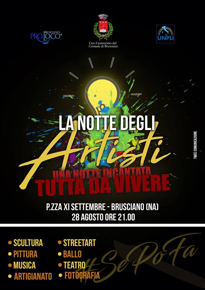 Brusciano, via alla “Notte degli Artisti”