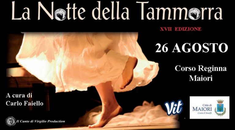 Maiori, I Canto di Virgilio presenta la “Notte della Tammorra”