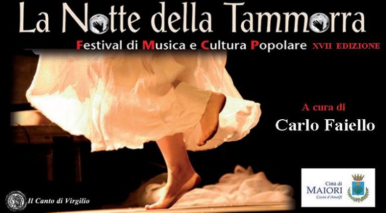 Maiori (SA), via alla “Notte della Tammorra”