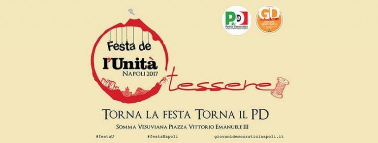 Somma Vesuviana, da domani a domenica la Festa dell’Unità in piazza, arrivano Orfini e Cantone
