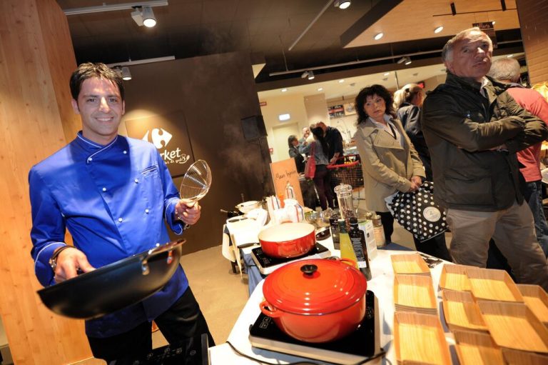 Mauro Improta, Show-cooking gratuito da Castaldo Arredamenti