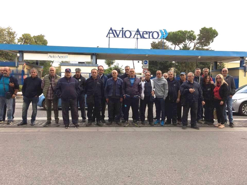 Avio, quando la lotta paga: gli scioperanti della ditta di pulizie hanno vinto