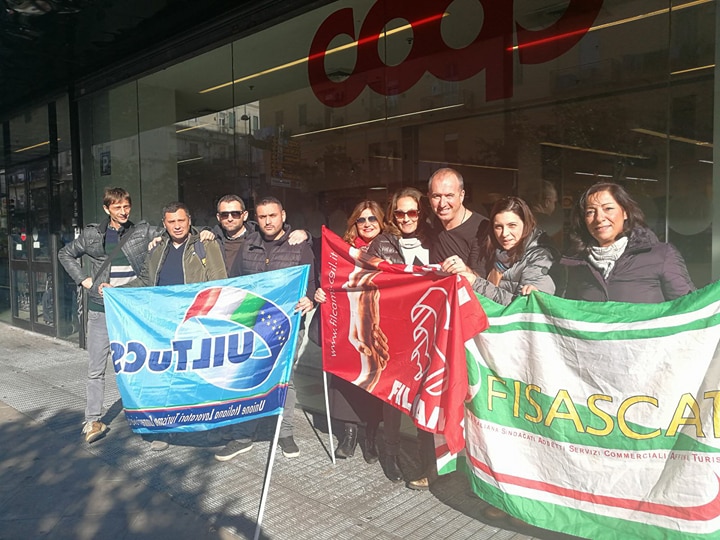 I lavoratori di Copp Arenaccia stamattina