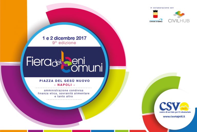 Torna a Napoli la Fiera dei Beni Comuni