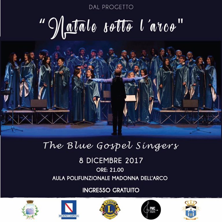 Sant’Anastasia, Natale sotto l’Arco: venerdì, alle 21, «The Blue Gospel Singer» nell’aula polifunzionale del Santuario