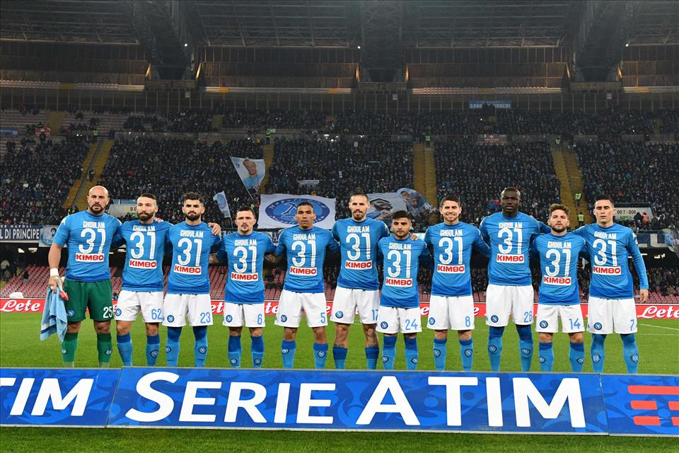 Napoli_Lazio. Fonte foto, sito Ssc Napoli