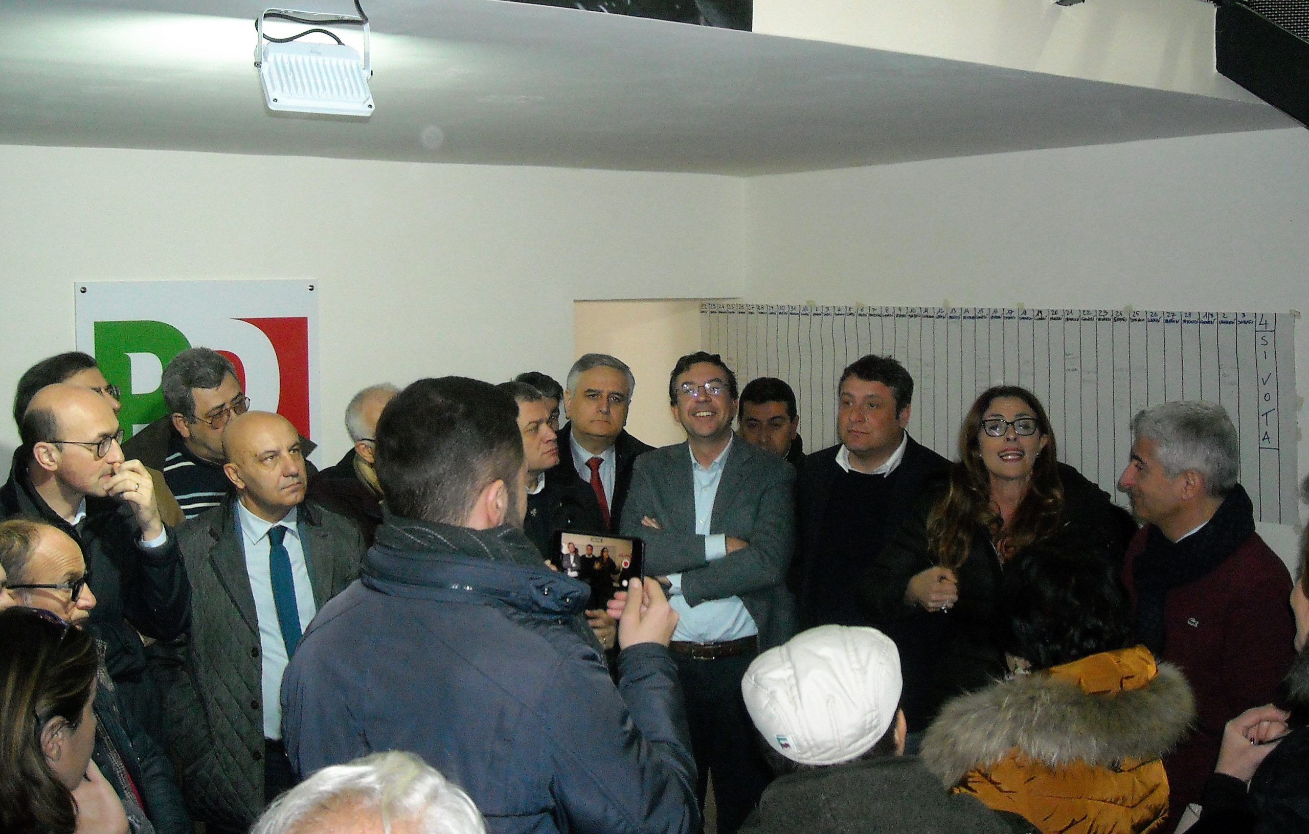 una riunione nel pd di pomigliano