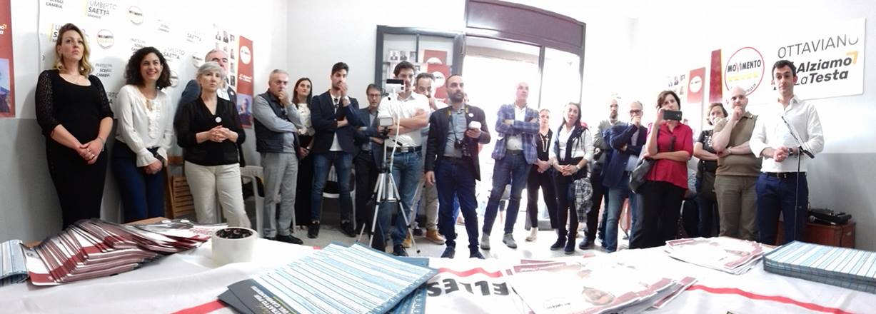 Ottaviano, Valeria Ciarambino e Silvana Nappi per il candidato sindaco Umberto Saetta