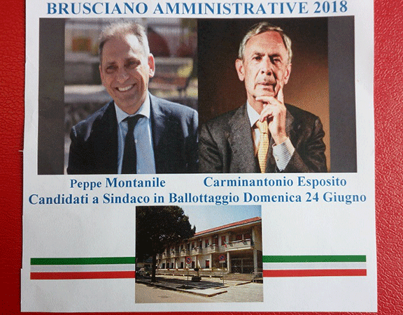 Brusciano, amministrative 2018: Esposito e Montanile impegnati per il ballottaggio