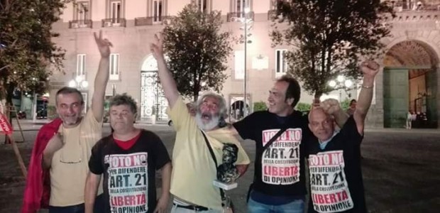 i 5 operai licenziati dalla FCA di Pomigliano e Nola