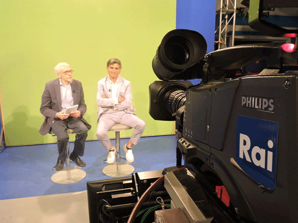 Angelo Iannelli ospite a Rai Tre al TGR Campania