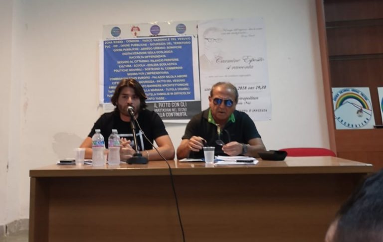 Sant’Anastasia, l’ex sindaco Esposito: «Sarò candidato alle comunali del 2019»