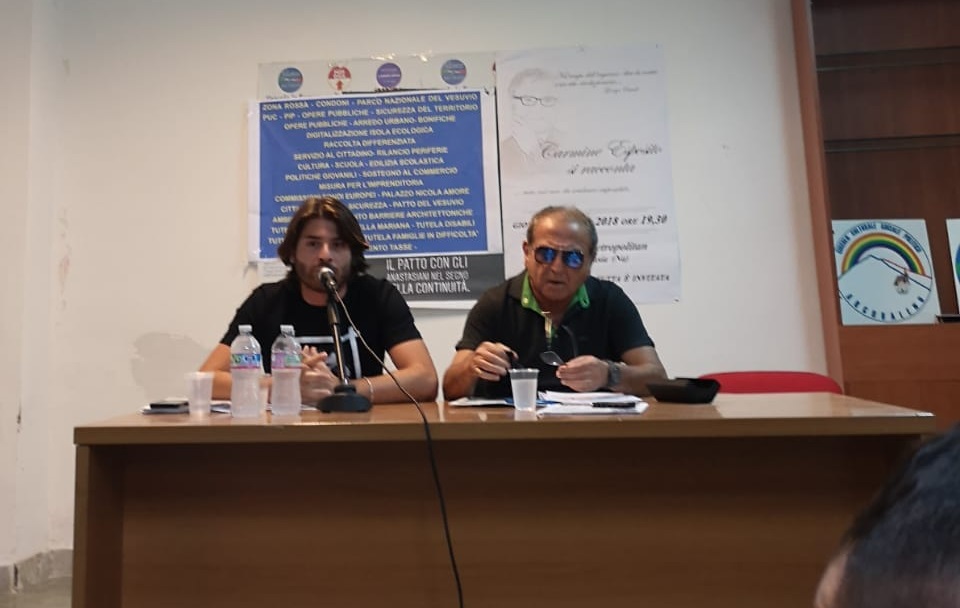 Sant’Anastasia, l’ex sindaco Esposito: «Sarò candidato alle comunali del 2019»